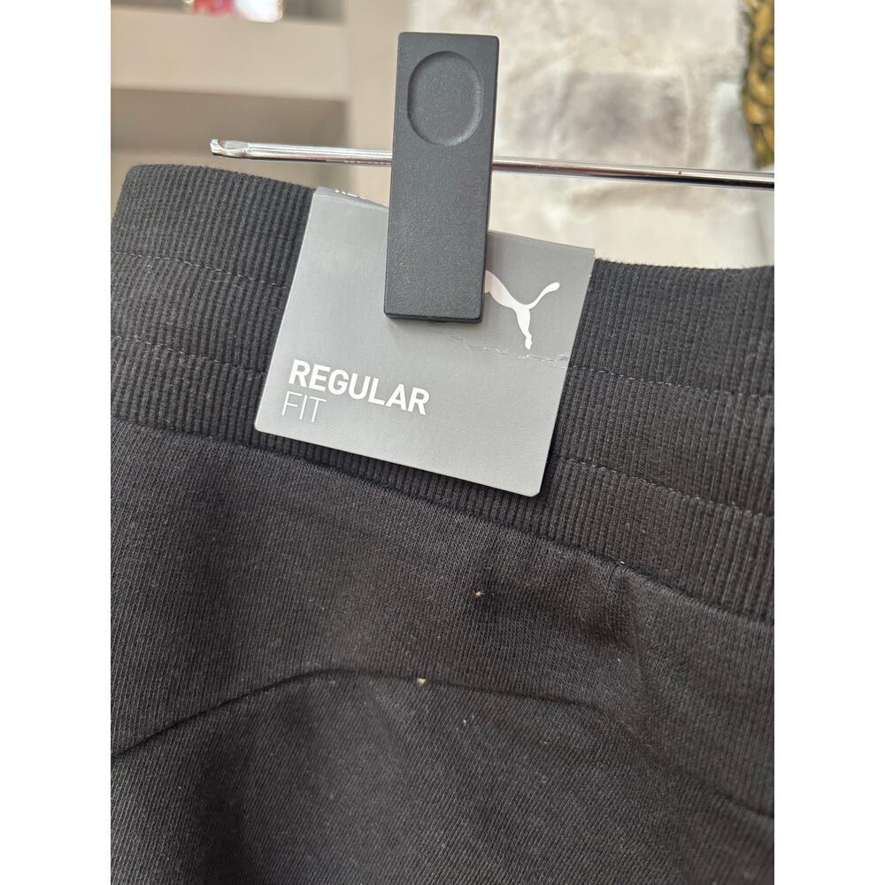 Puma Women's Black ESS Capri Regular Fit Sweatpants Size S - Picture 7 of 9